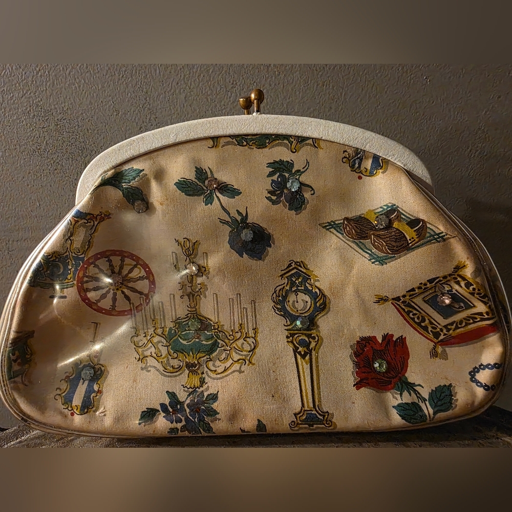 Rosenfeld Vintage Clutch, Vinyl Covered